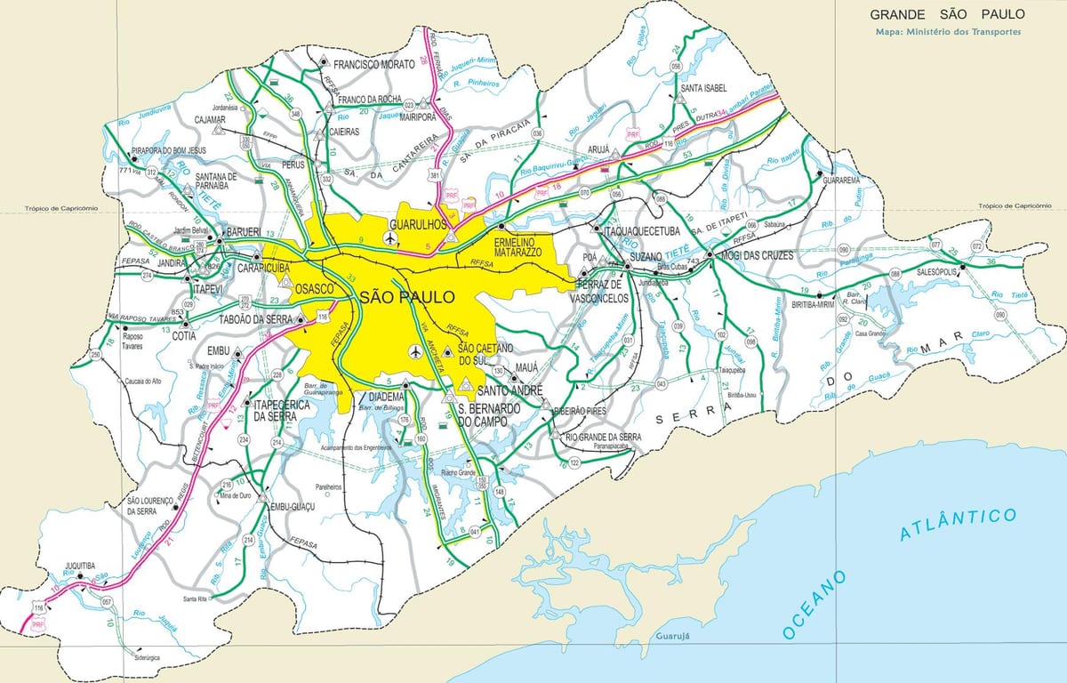 mape iz Sao Paulo