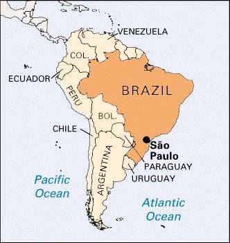 mapa san Paola